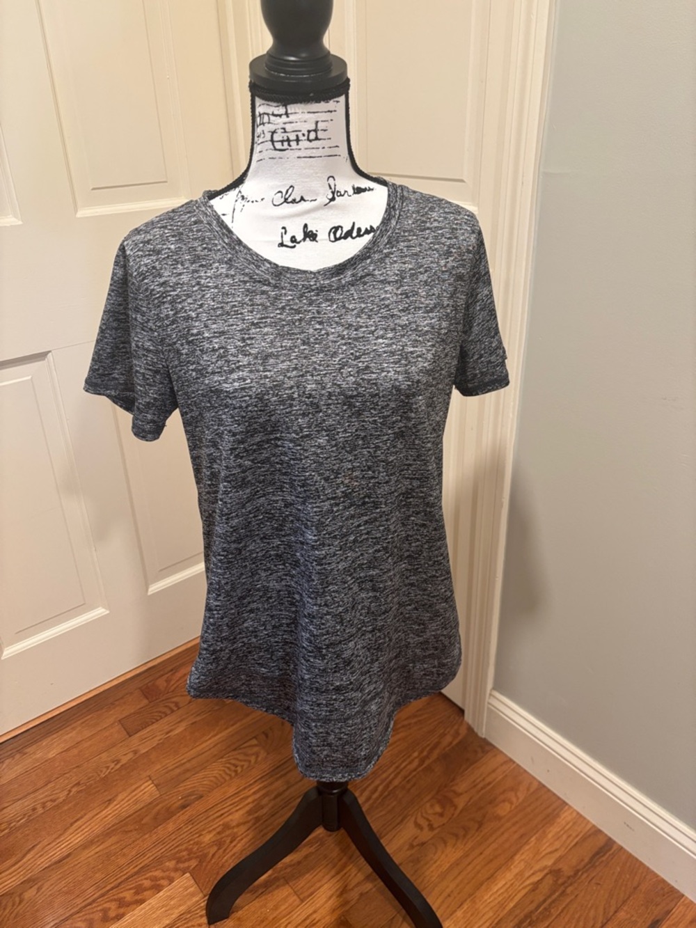 Everyday Heather Gray Short Sleeve Crew Tee